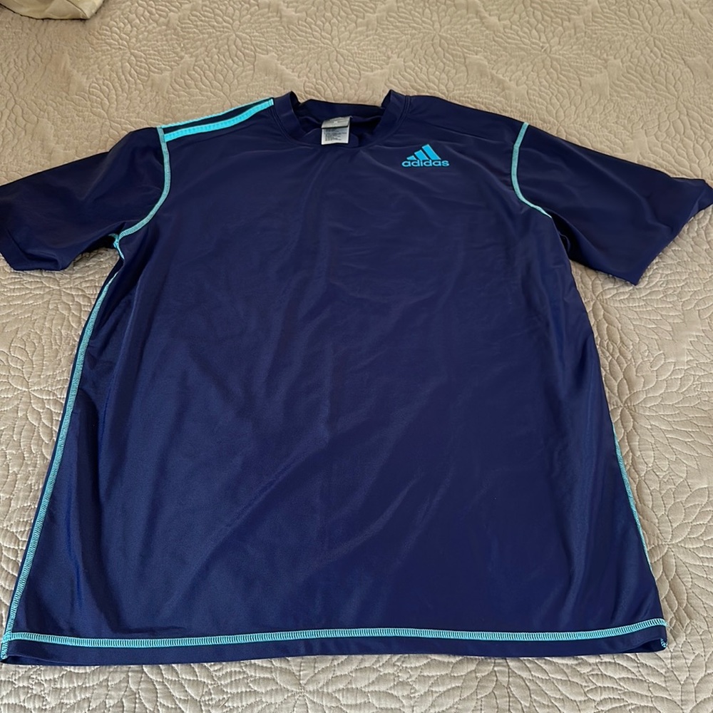 EUC Adidas mens rash guard